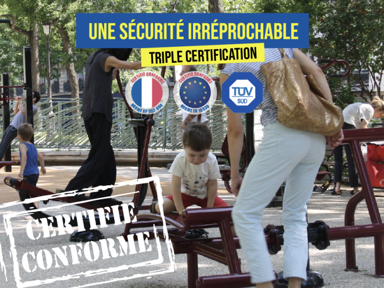 Du matériel triplement certifié !