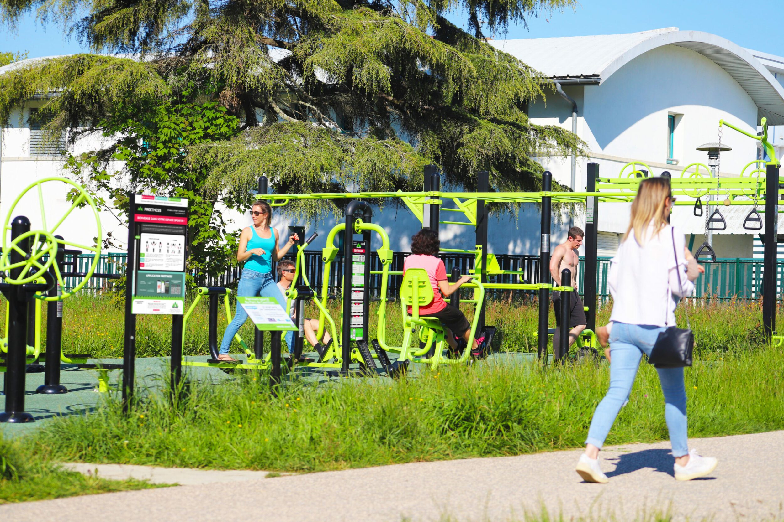 aire de fitness et de cross training